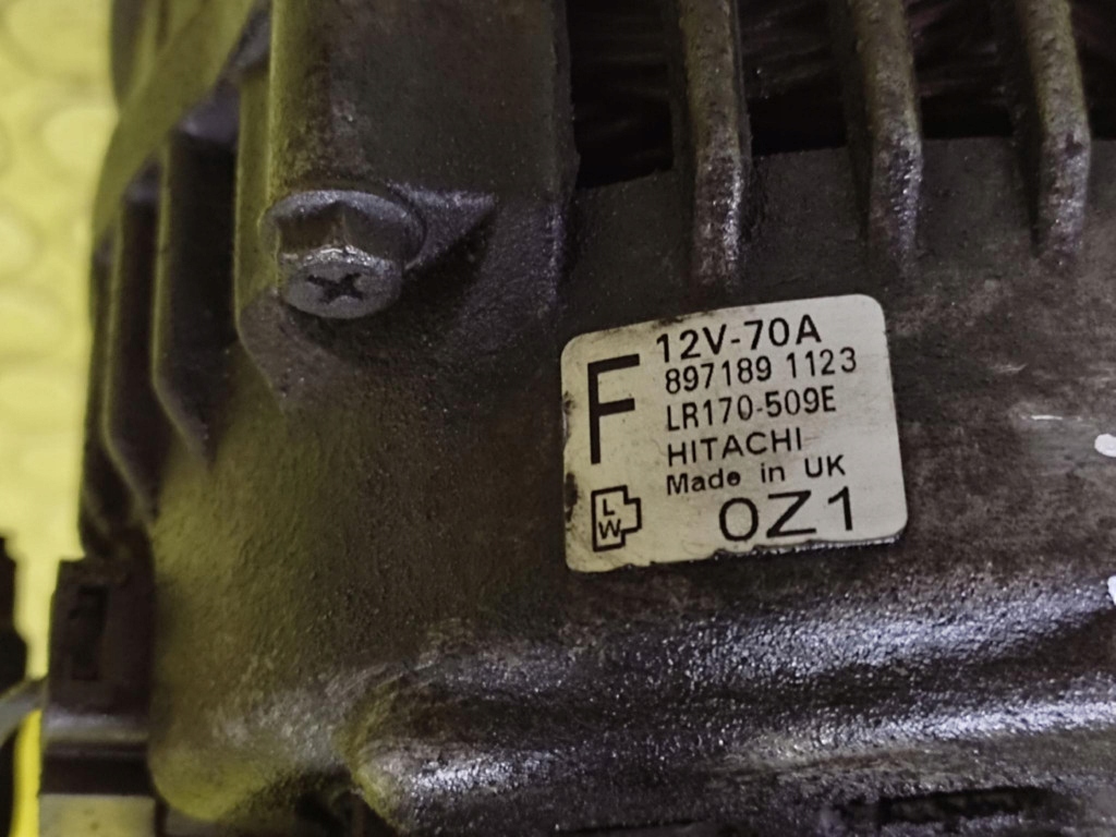 Opel astra g 1.7 d генератор 8971891123 в Україні