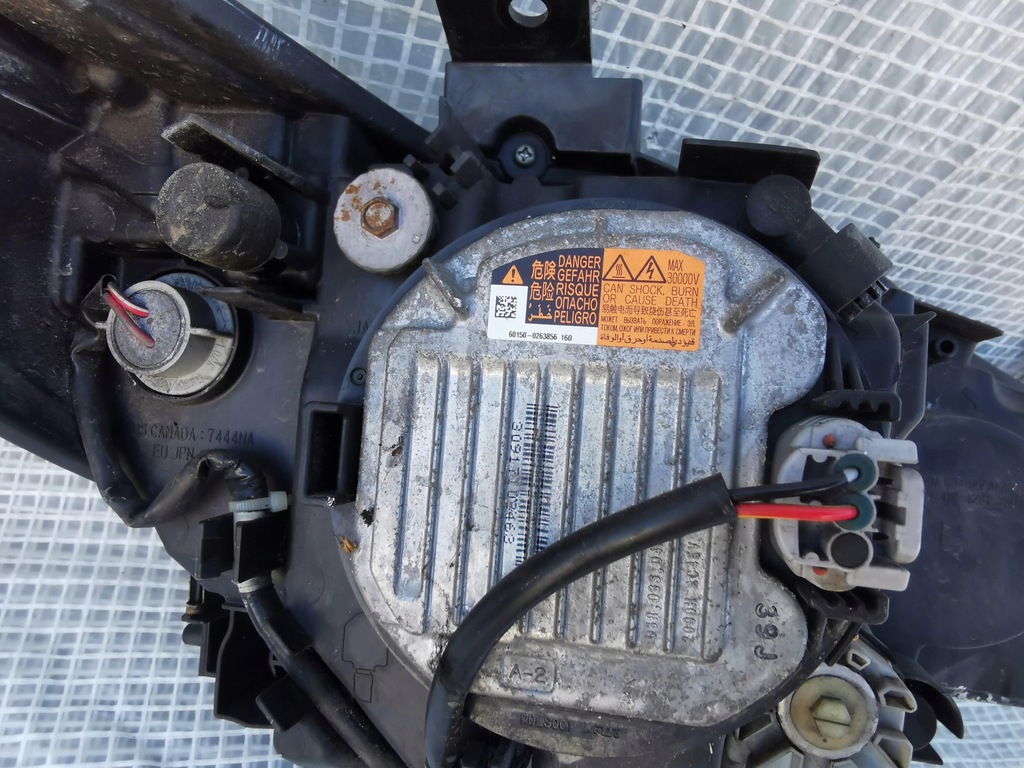 фото №9, Mazda 6 iii gj gl 12-15 лампа левая bixenon ксенон левый kompletny 14pin