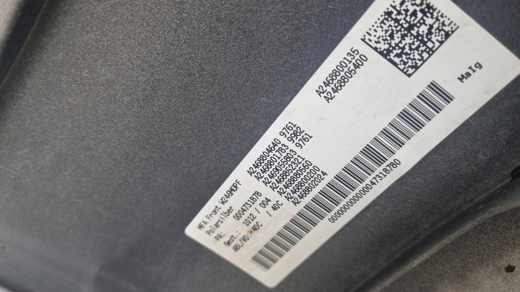 фото №9, Mercedes b-klasa w246 lift бампер перед передний