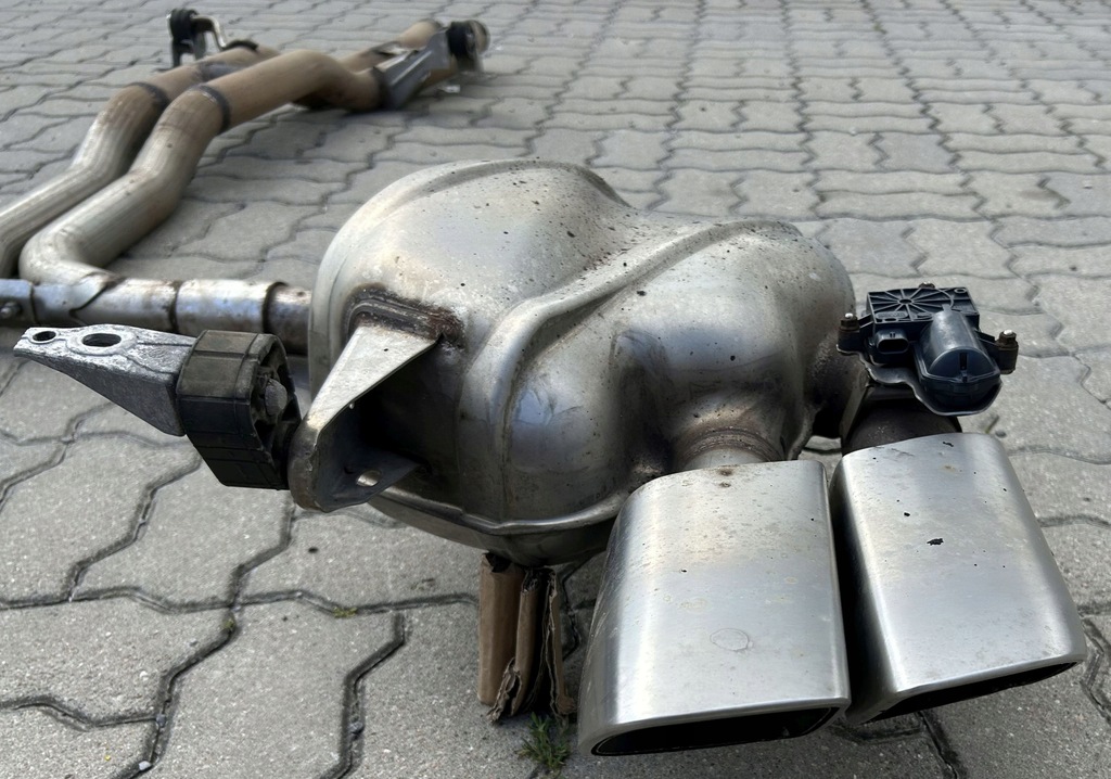 фото №8, Kompletny вихлоп porsche macan turbo 95b 3,6 95b253611n 95b253612b