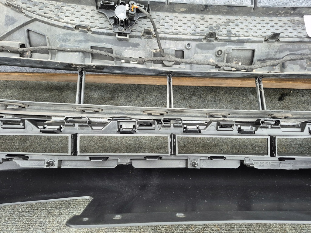 фото №8, Porsche macan lift 2018-2021 бампер перед