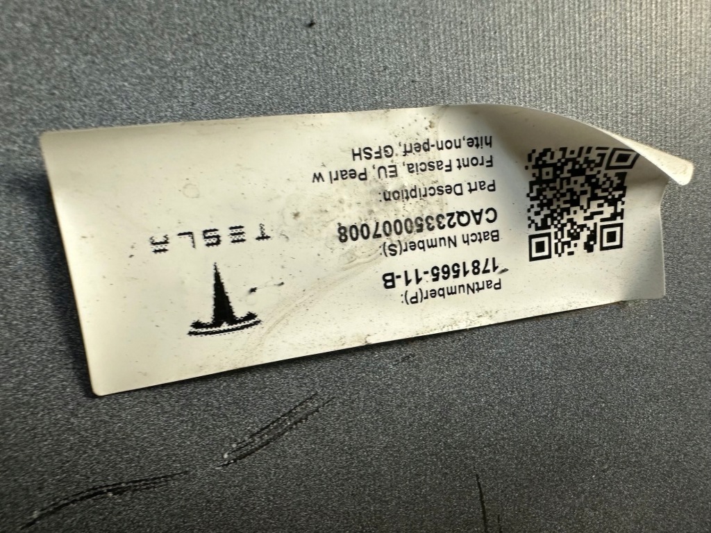 Бампер перед передний tesla model 3 iii lift fl 2023- 1781565-11-b полный Киев