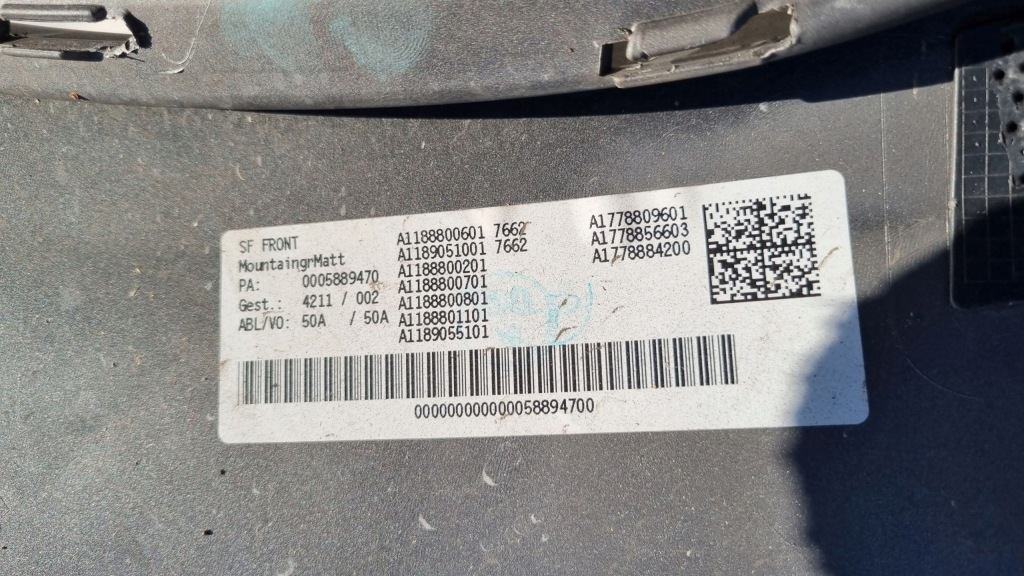 Бампер mercedes cla w118 19-22 перед 45 amg Киев