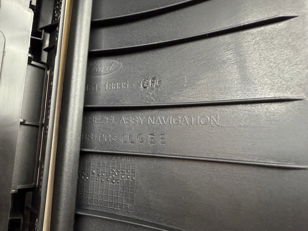 фото №15, Панель радио решётки обдув ford focus mk 3 10-14 org