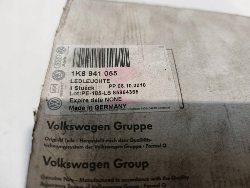 Протитуманна фара led лівий volkswagen scirocco 1k894105500 Недорого