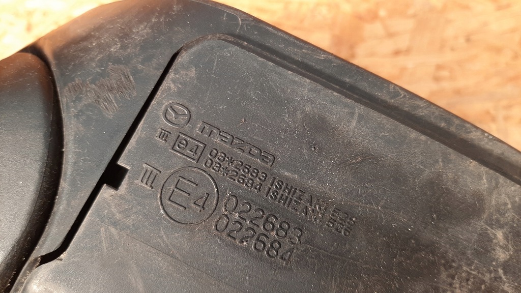 фото №11, Корпус защита зеркало правое электрический mazda 3 bl 08-12r bcd269120 eu