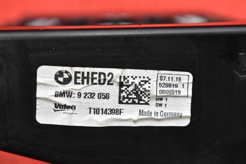 фото №8, Отопитель электрическая 9232058 bmw 4 f36 2.0 d 190 km 13-17