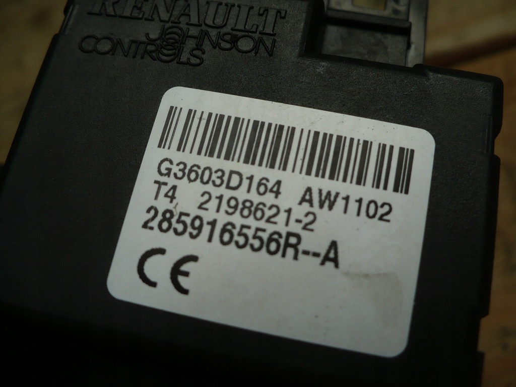 фото №7, Dacia lodgy 13r 1,2 tce бортовой компьютер набор 237103217r замок зажигания ключ вкладыши