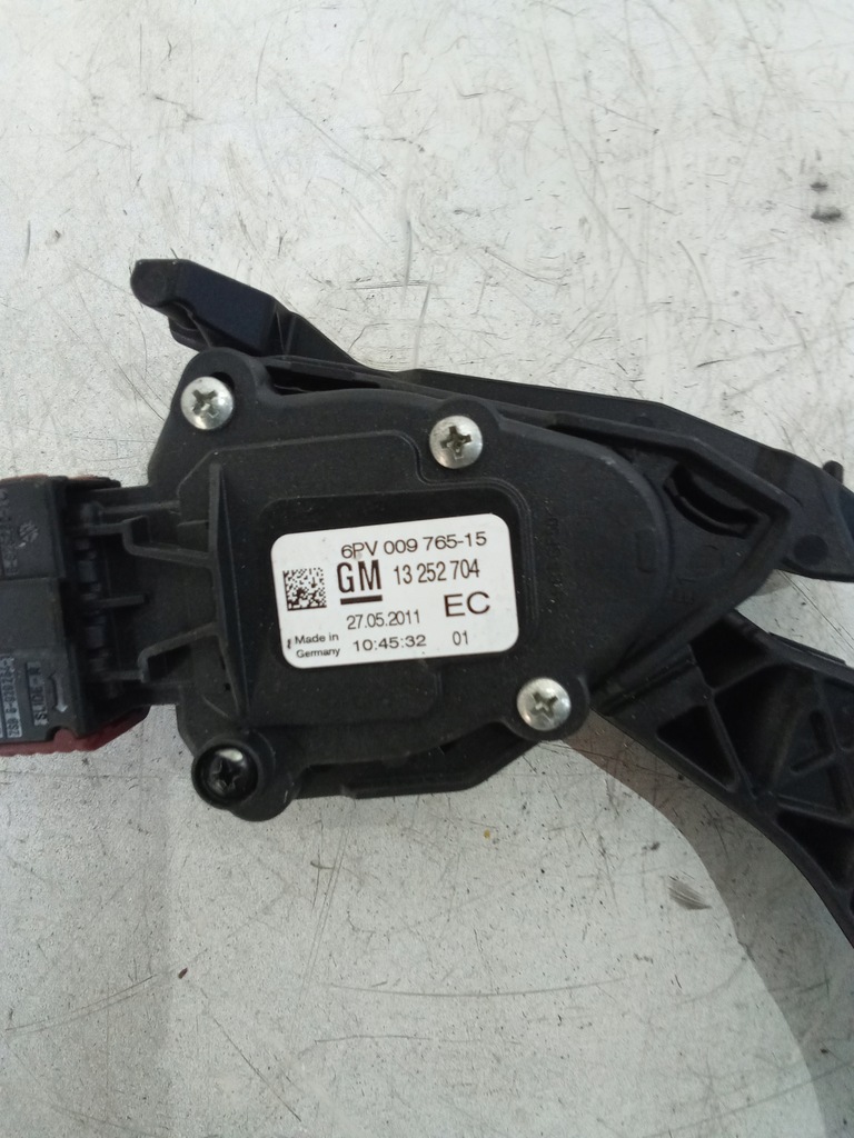 фото №4, K512 педаль газа opel astra j 13252704