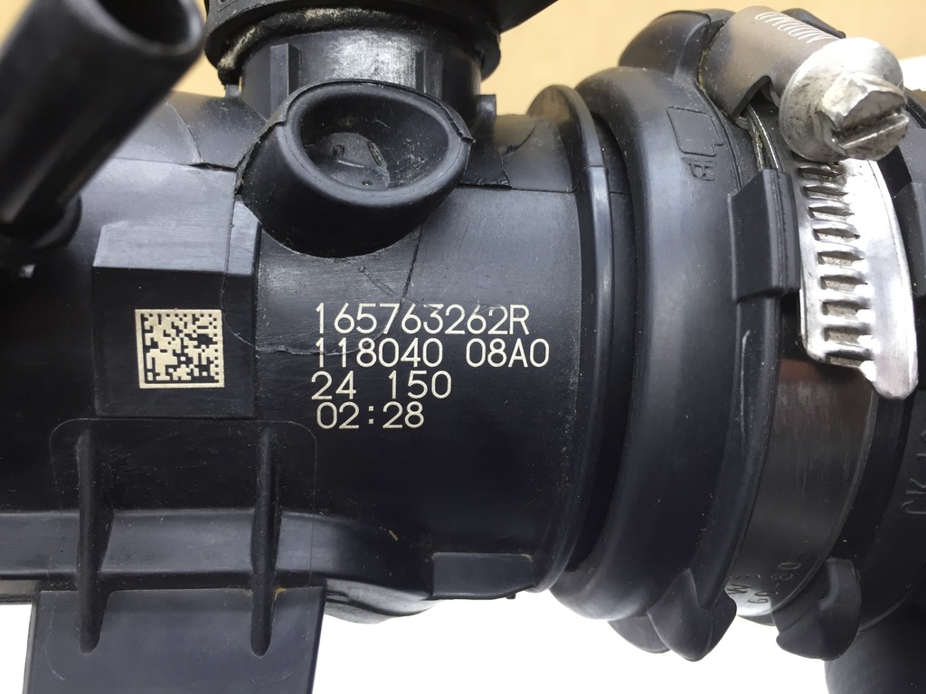 фото №4, Renault captur ii lift 1.0 tce шланг труба повітрозабірник повітря інтеркулер