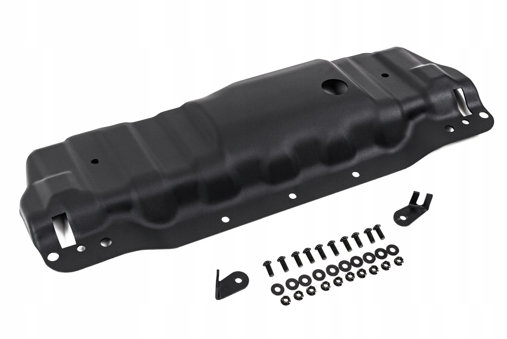 Jeep wrangler jk 2007-18 накладка плита под передний бампер +болты 68186598aa с Разборки