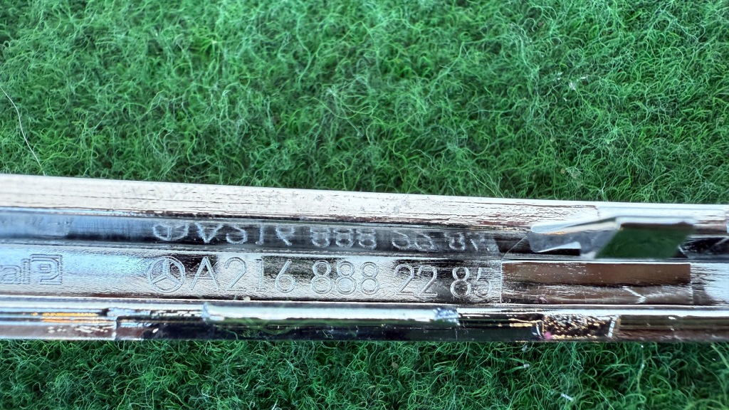 Mercedes cl w216 amg рестайлинг  рамка решётка молдинг хром nówka ka6/551l Оригинал