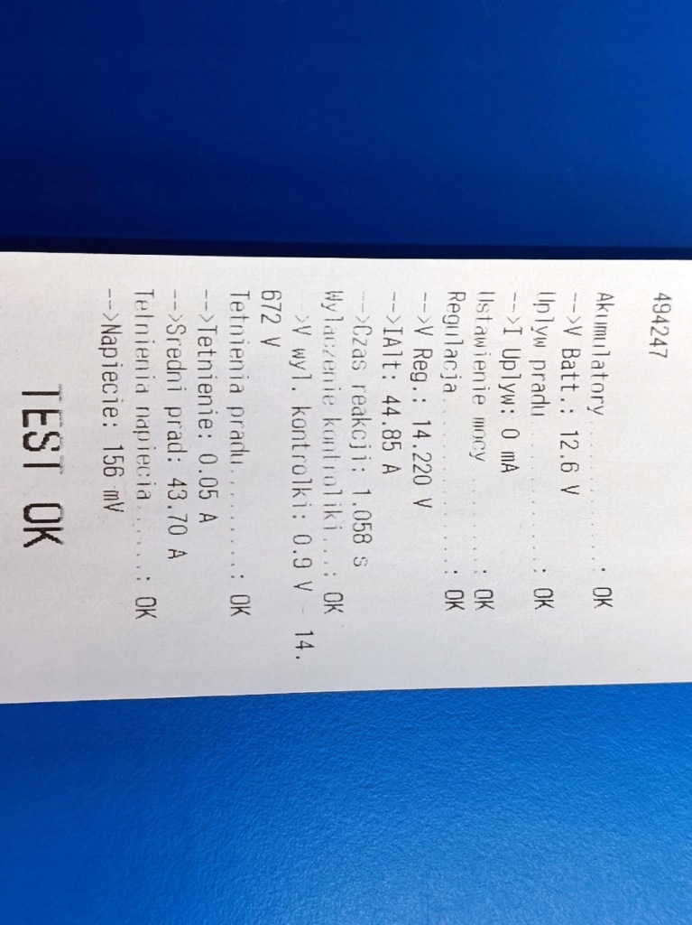 Renault laguna 1 рестайлинг  2.0 8v генератор 7700421477 bosch 0124415007 test с Разборки