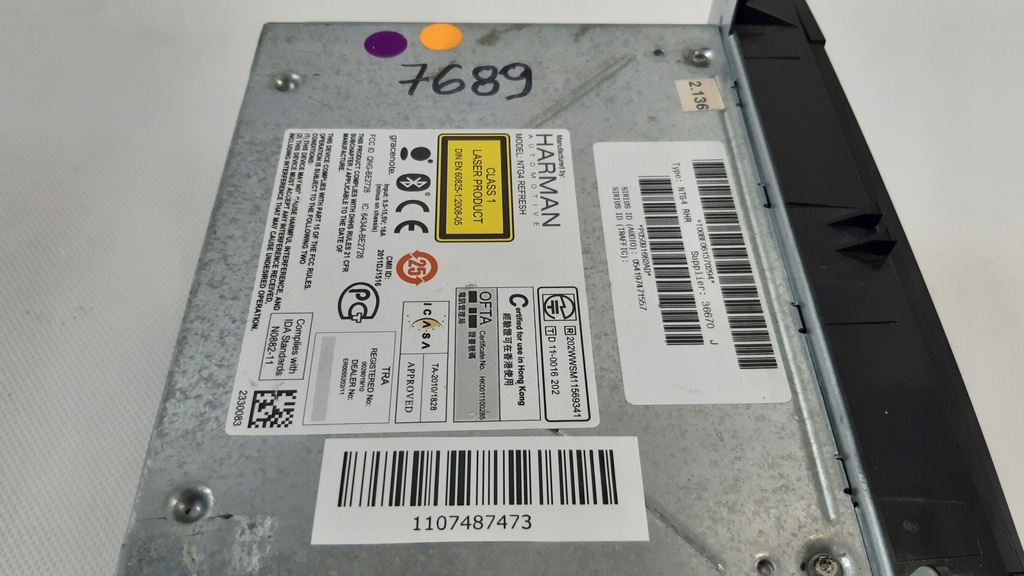 фото №4, Chrysler pacifica 16- радио 68232026ak