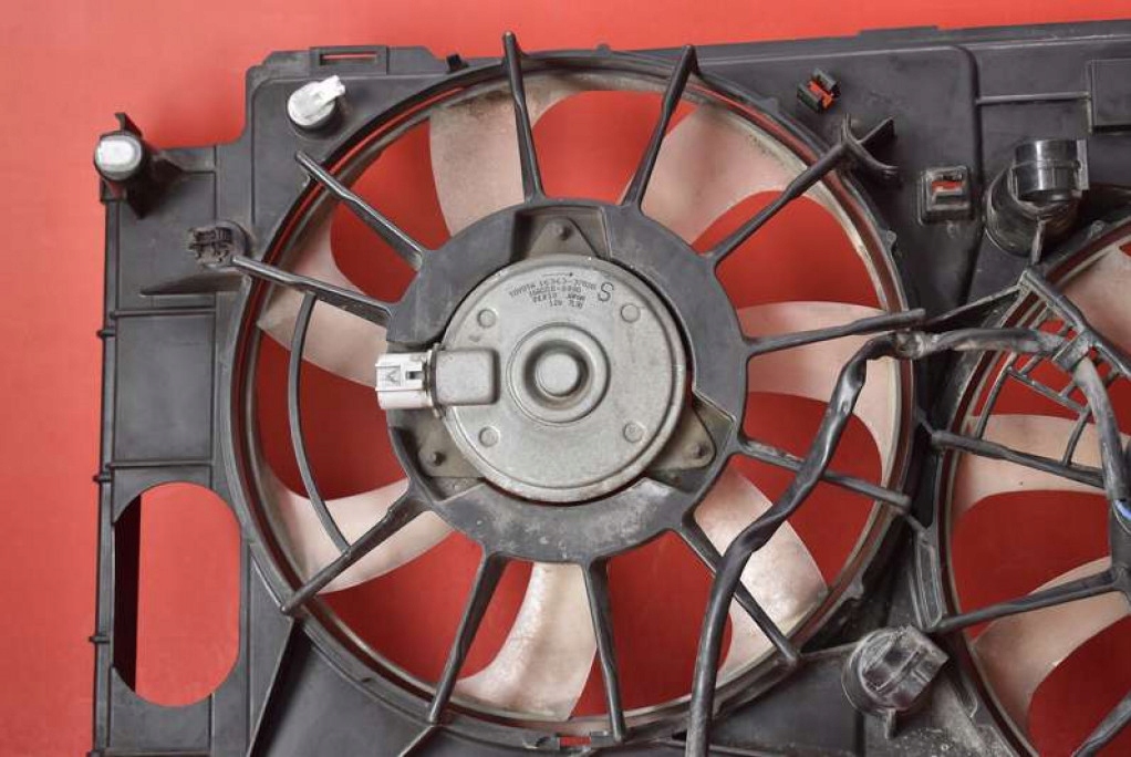 фото №6, Вентилятор 100222-1374 toyota prius 3 iii xw30 1.8 hybrid 99 km 09-11