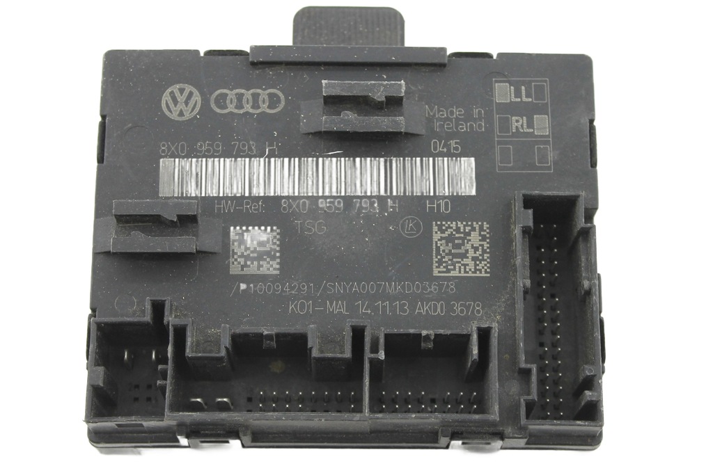 фото №1, Audi q3 8u модуль блок управления дверь левый перед