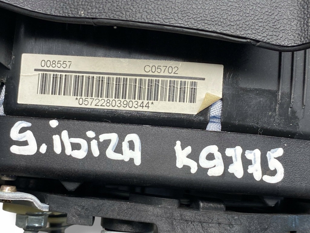 фото №8, Seat ibiza iii 6l 2008 подушка воздушная подушка безопасности руля 6l0880201ah