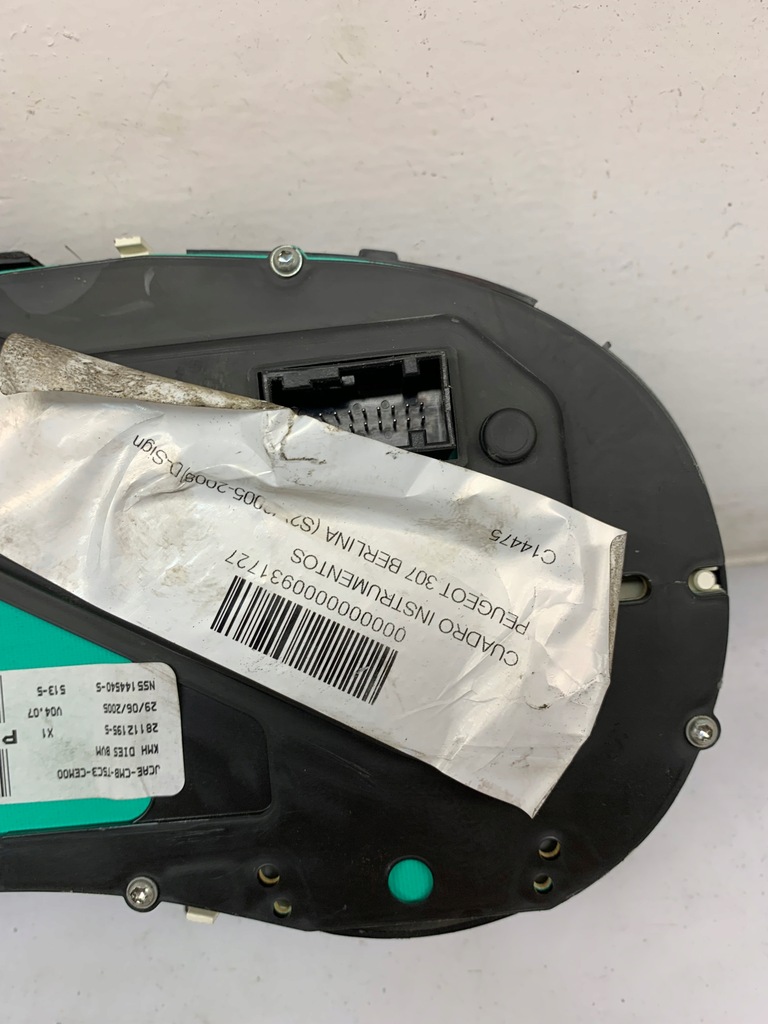 фото №4, Счетчик приборная панель 9654485280 renault