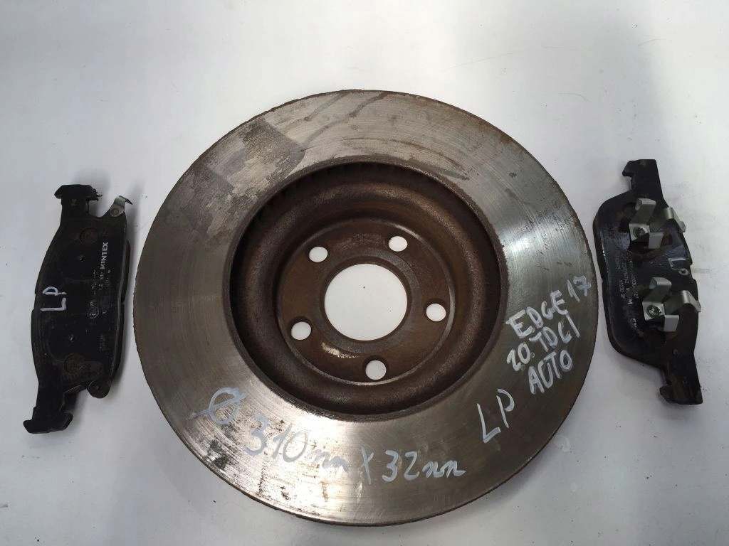 фото №1, Ford edge ii mk2 2018 диск тормозная перед 316mm