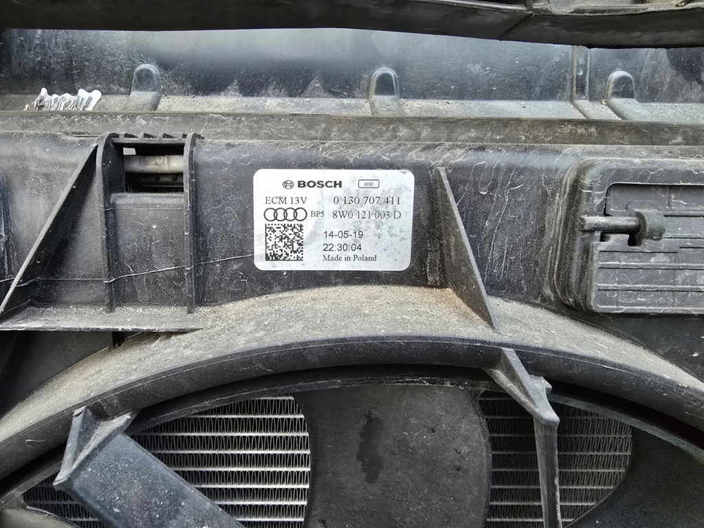 фото №7, Pas передний радиатор audi q7 4m 3.0 tfsi