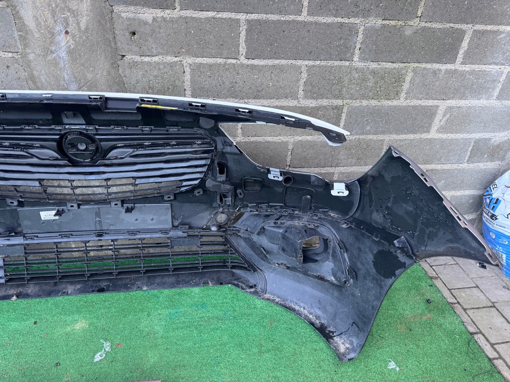 фото №11, Opel combo e 18- решётка радиатора bez pdc бампер передний org eu