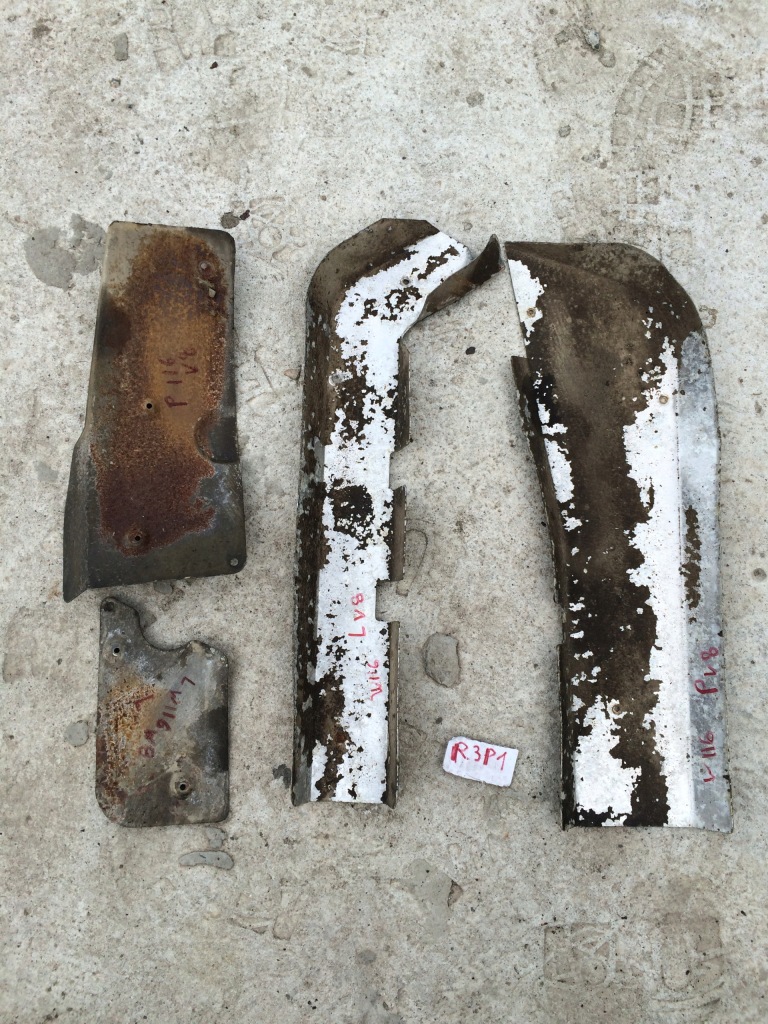 фото №5, Защита тепловая гаситель выхлоп mercedes w116 r107