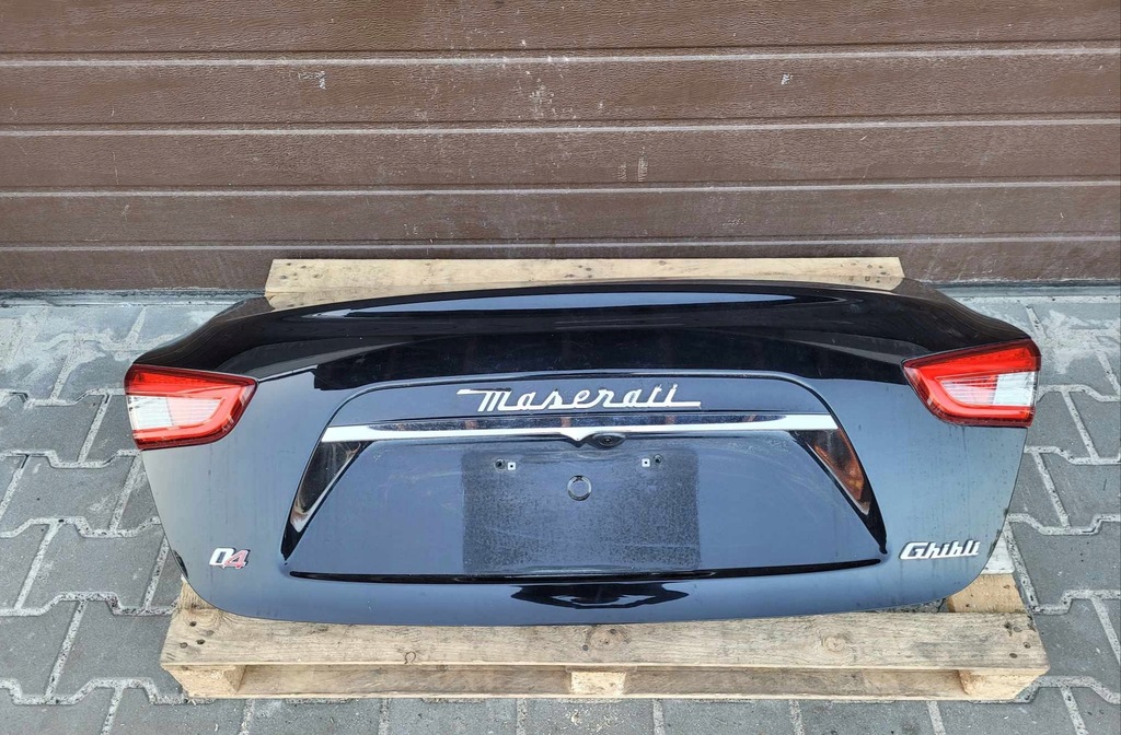 фото №1, Крышка багажника задняя багажника maserati ghibli sq4 820 2015