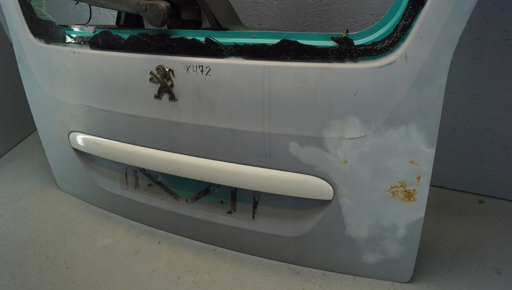 фото №12, Крышка багажника багажника задняя peugeot partner iii