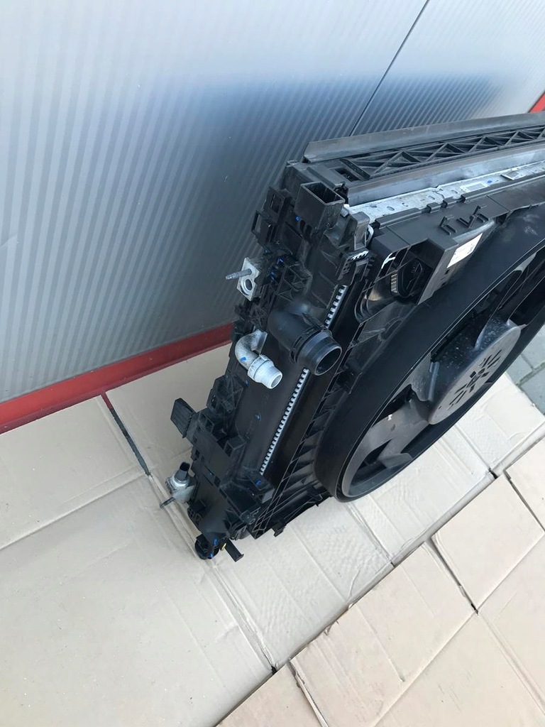 фото №7, Mercedes gle w167 167 радиатор радиатор вентилятор хороший комплект