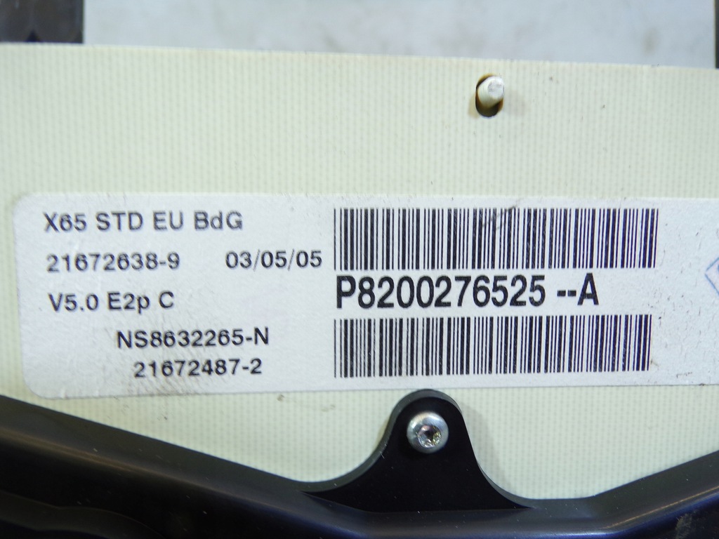 фото №8, Набір стартовий renault clio 2 ii 1.2 lift 8200454467