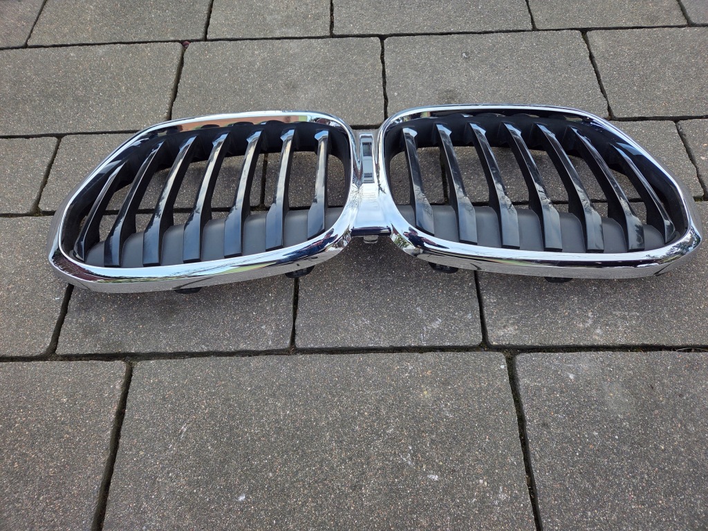 фото №11, Bmw x1 f48 lift решётка радиатора передняя хром 8493450 19-2022