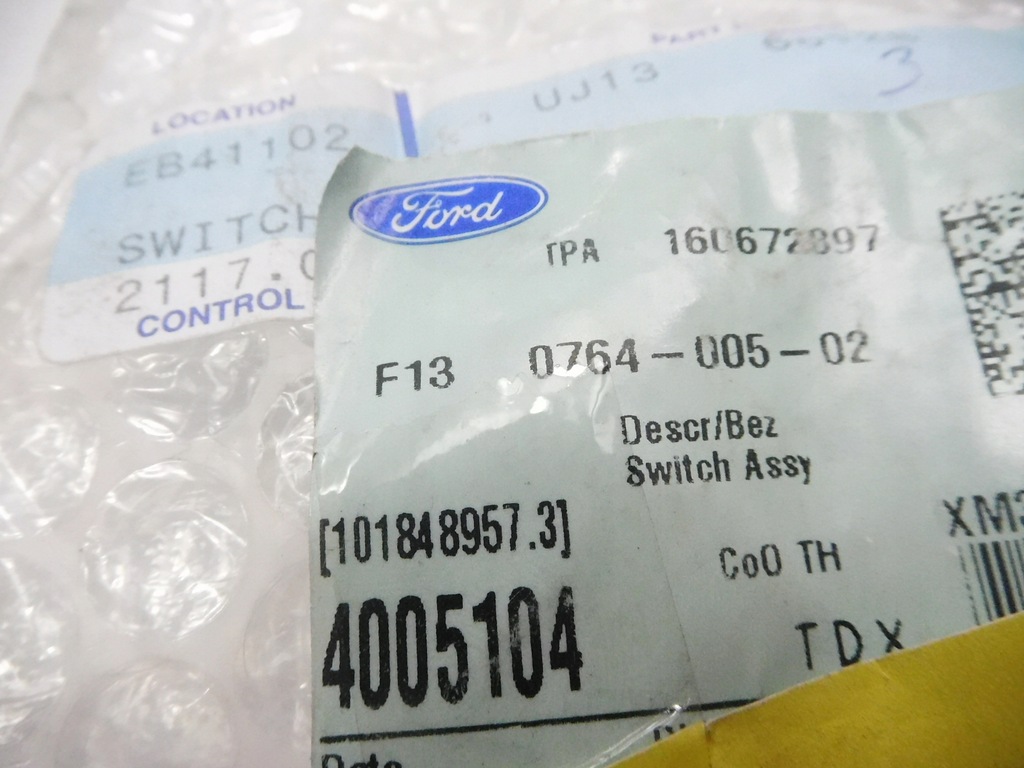 фото №10, Переключатель омывателя, дворник ford ranger 98-11 оригинальный номер 4005104