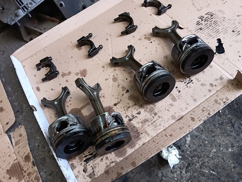 фото №11, Bmw f20 f21 2.0d 15r b47d20a блок двигателя wal коленчатый вкладыши поршни