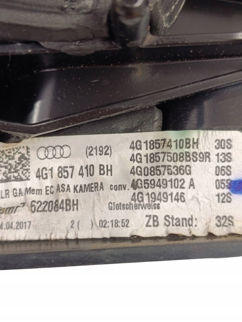 фото №8, Audi a6 s6 c7 4g 2017 права сторона електричний дзеркало бічний