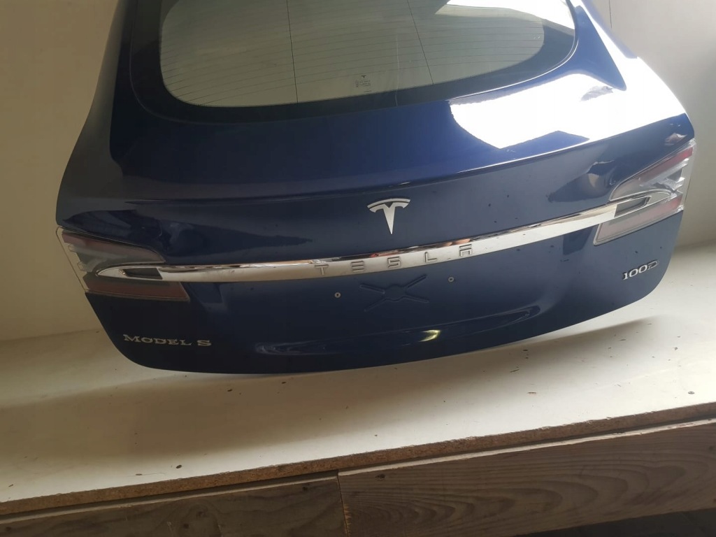 Tesla s lift крышка багажника багажника комплектная ładna Оригинал