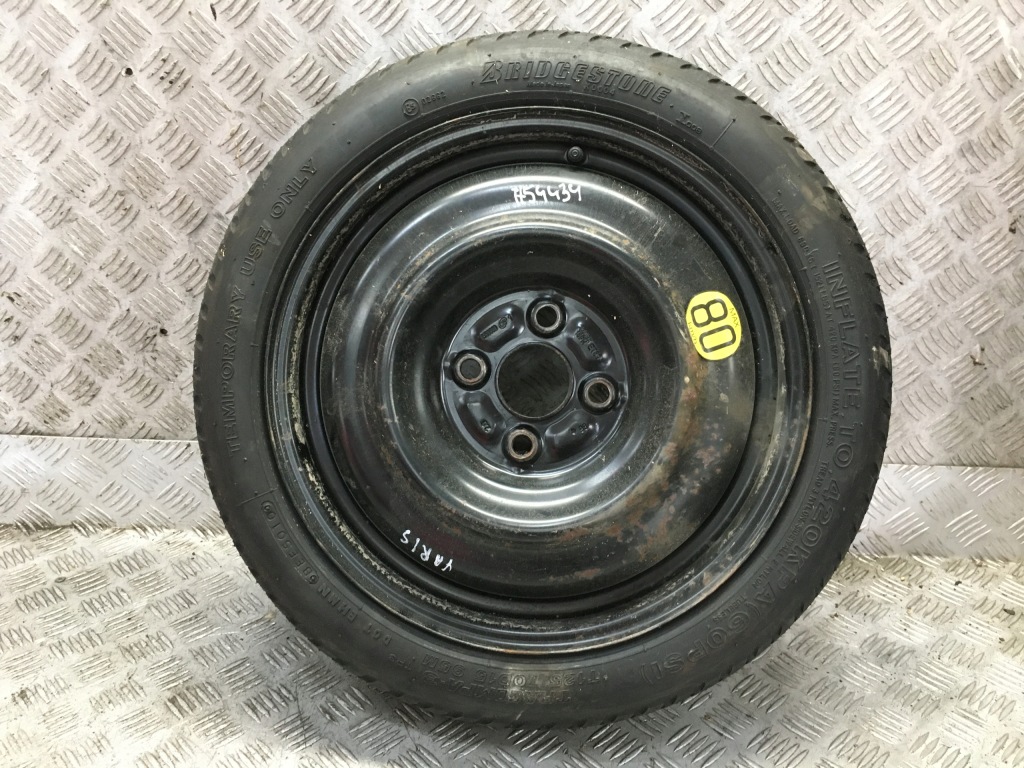 фото №1, Yaris ii колесо докатка 15" 4x100