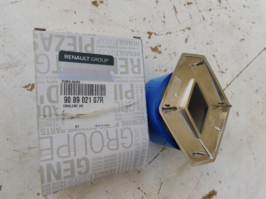 Емблема кришки задня renault express iii 20- org m-ód poznań Доставка