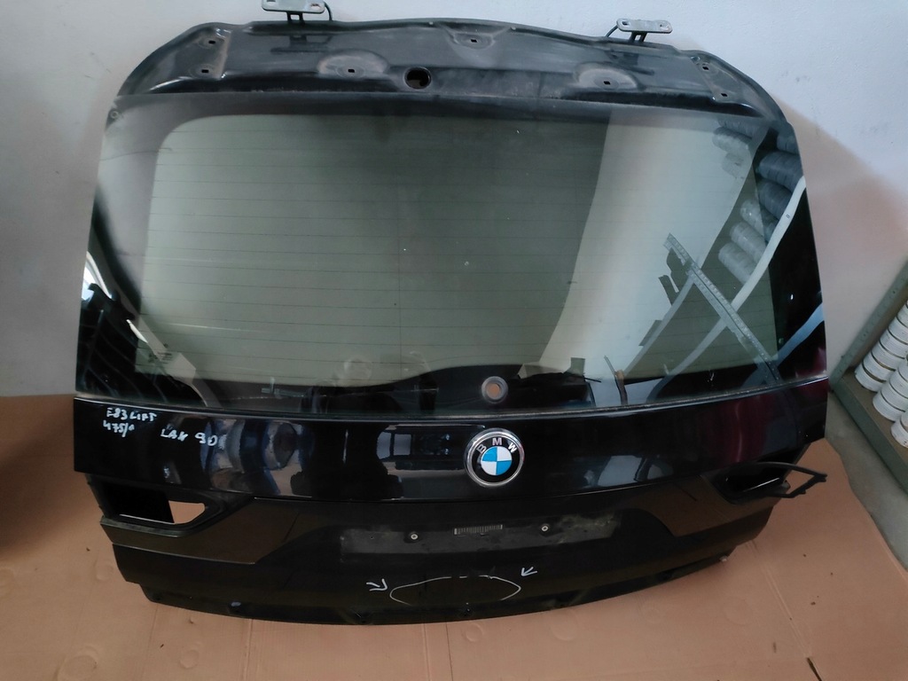 фото №1, Bmw x3 e83 lift крышка багажника black sapphire