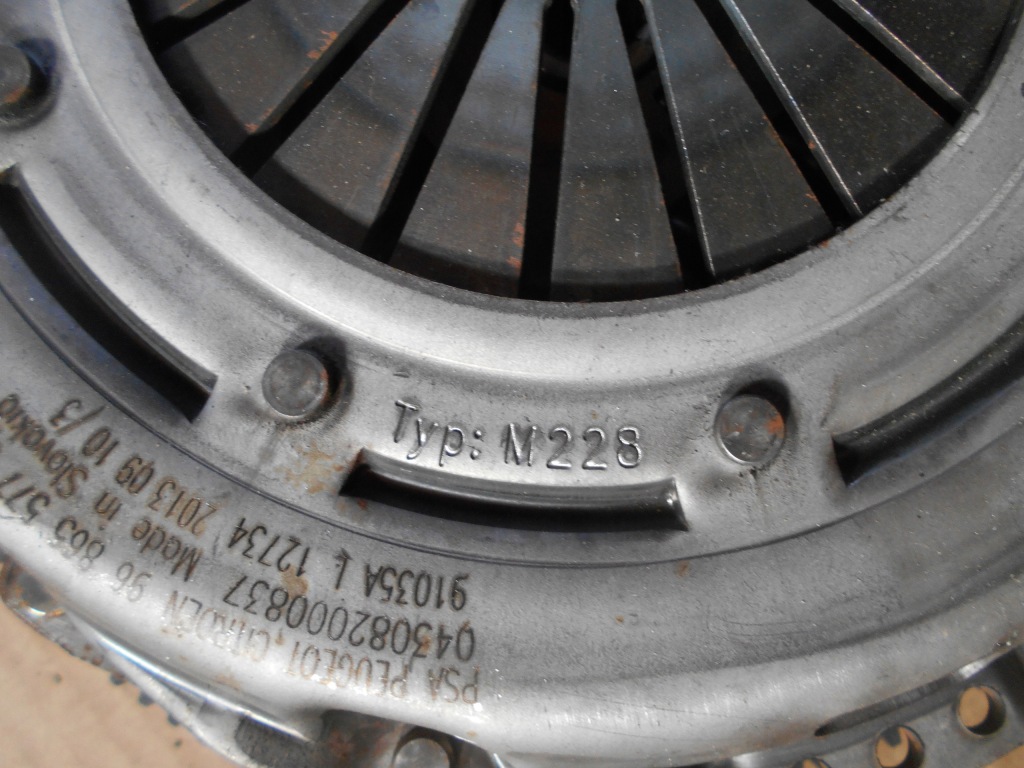 фото №6, Citroen 1,6vti сцепление диск docis typ m228 sachs