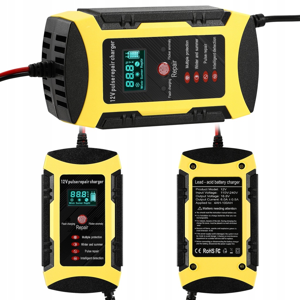 фото №5, Зарядний пристрій автомобільна przenośny konserwator автомобілів