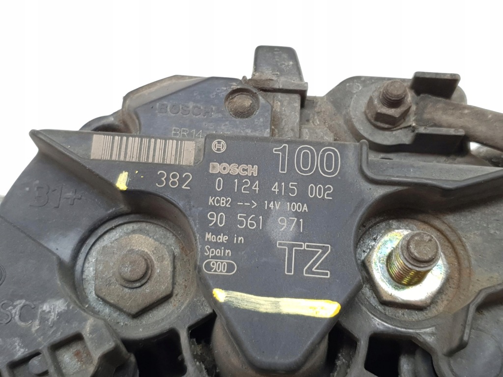 фото №6, Генератор opel meriva 1.8 0124415002