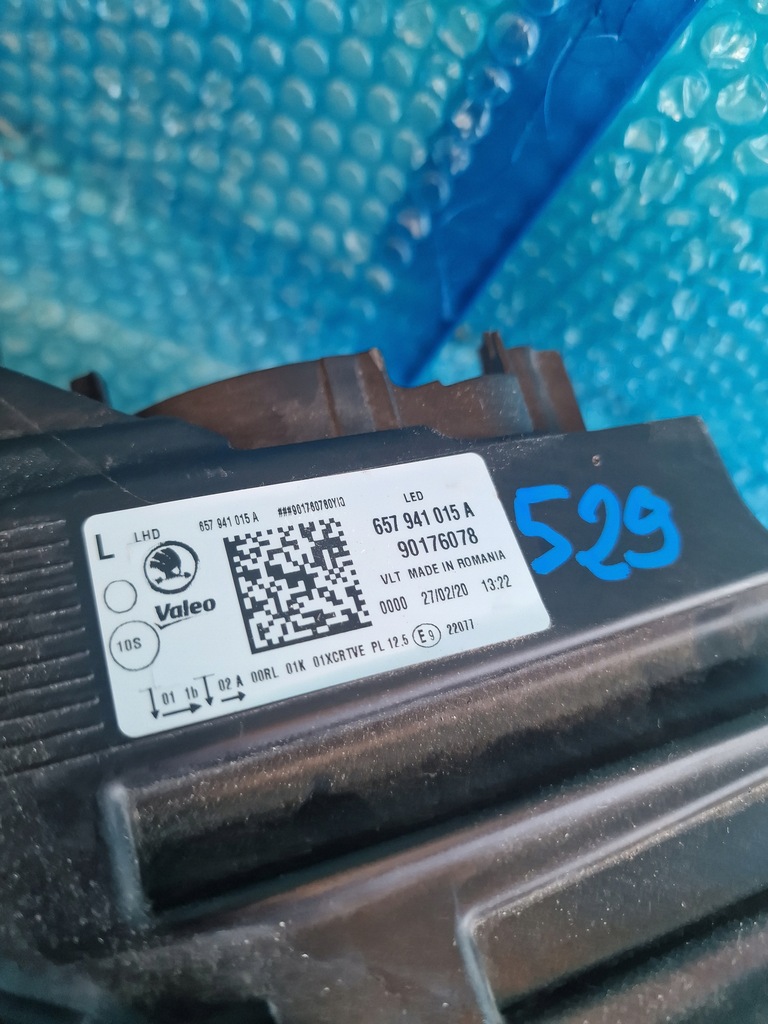 фото №11, Лампа передняя левая skoda scala