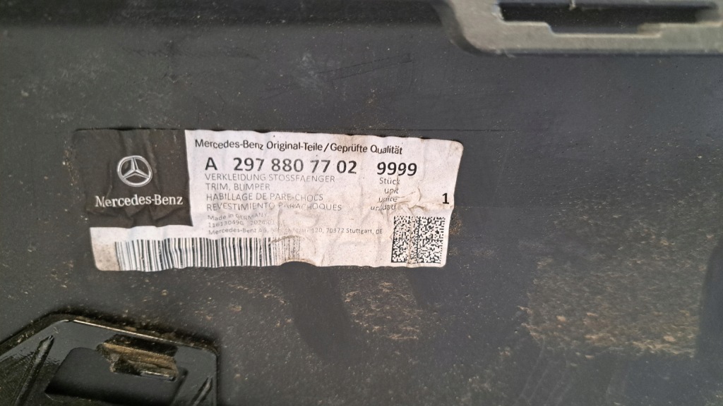 фото №15, Бампер перед mercedes eqs a297 w297