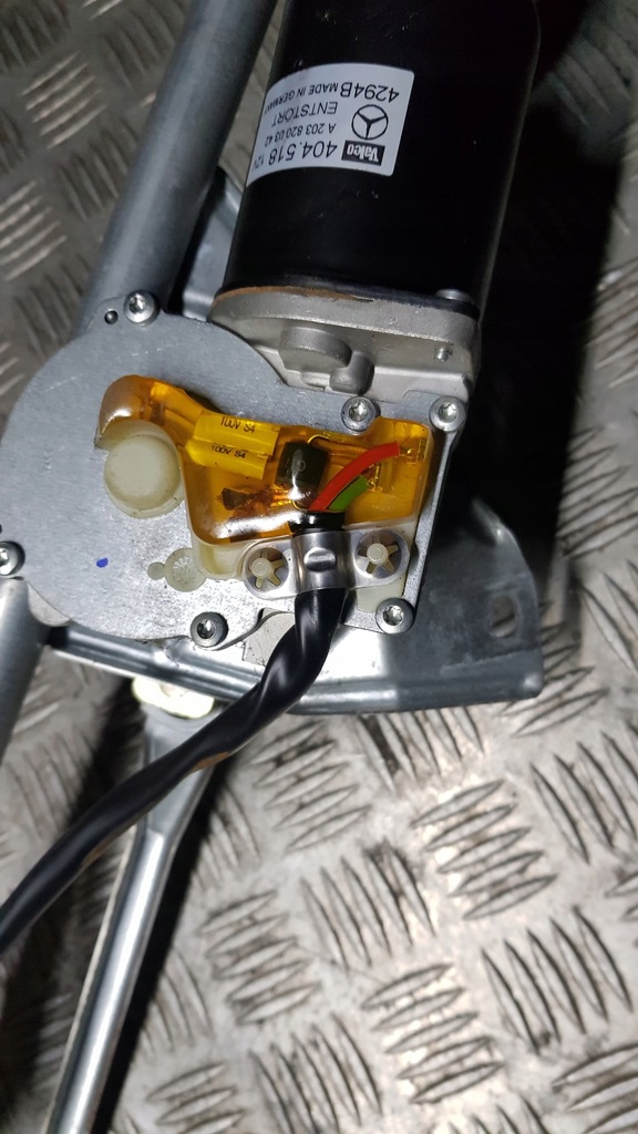 фото №11, Mercedes w203 / w203 sport coupe механизм привод дворник eu a2038200342