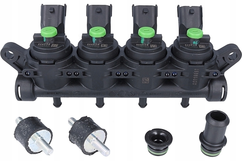 фото №1, Молдинг landi renzo girs 12 4cyl. s / зелёные