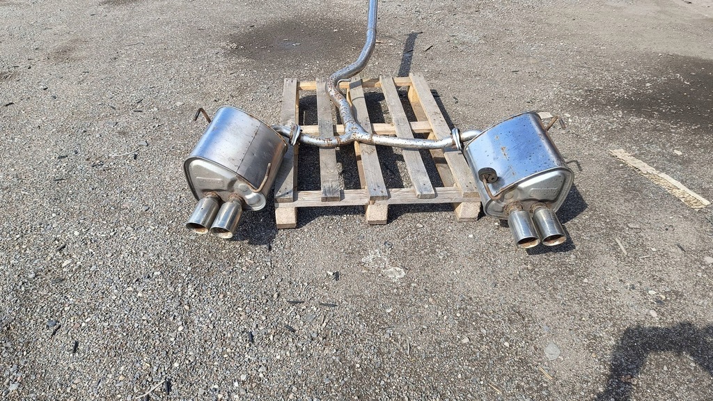 фото №7, Труба выхлопная гаситель выхлоп средний выхлоп конечный subaru wrx 2.4 vb 2022