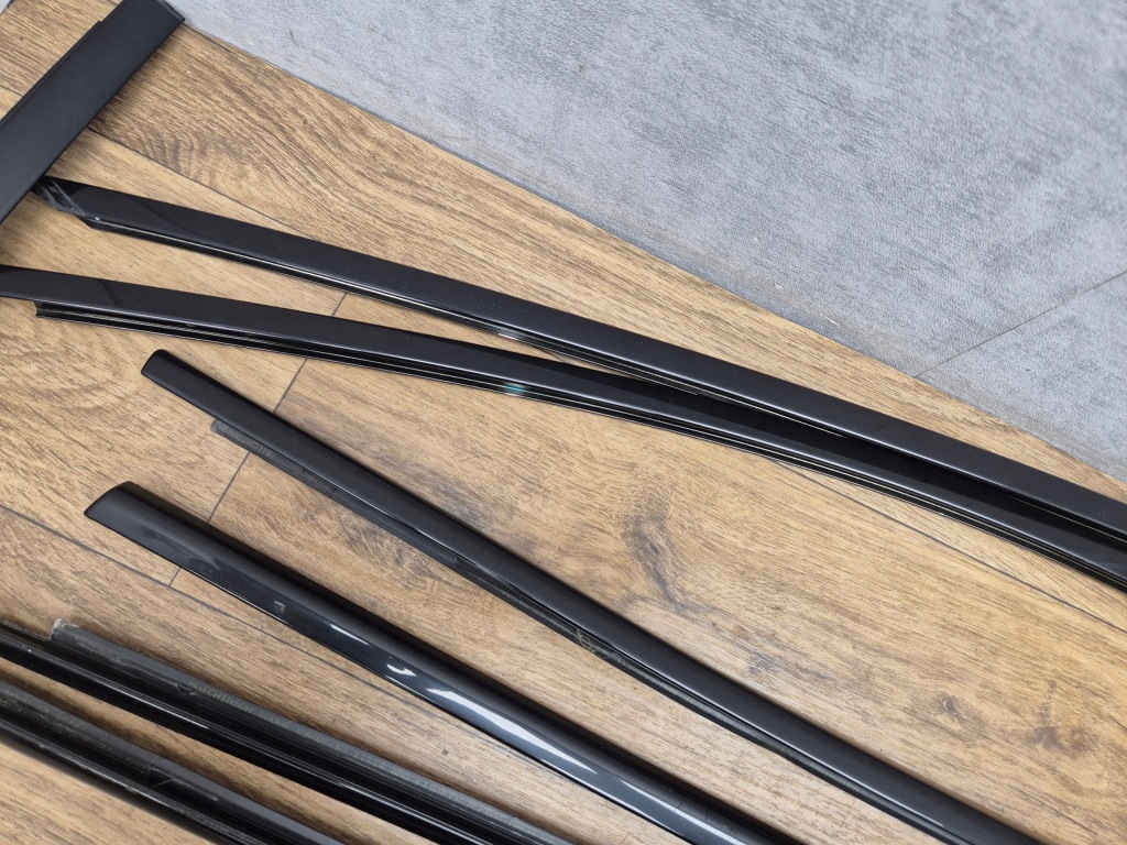 Купить Bmw 5 f10 накладки shadowline m-pakiet высокий блеск чёрные полный набор