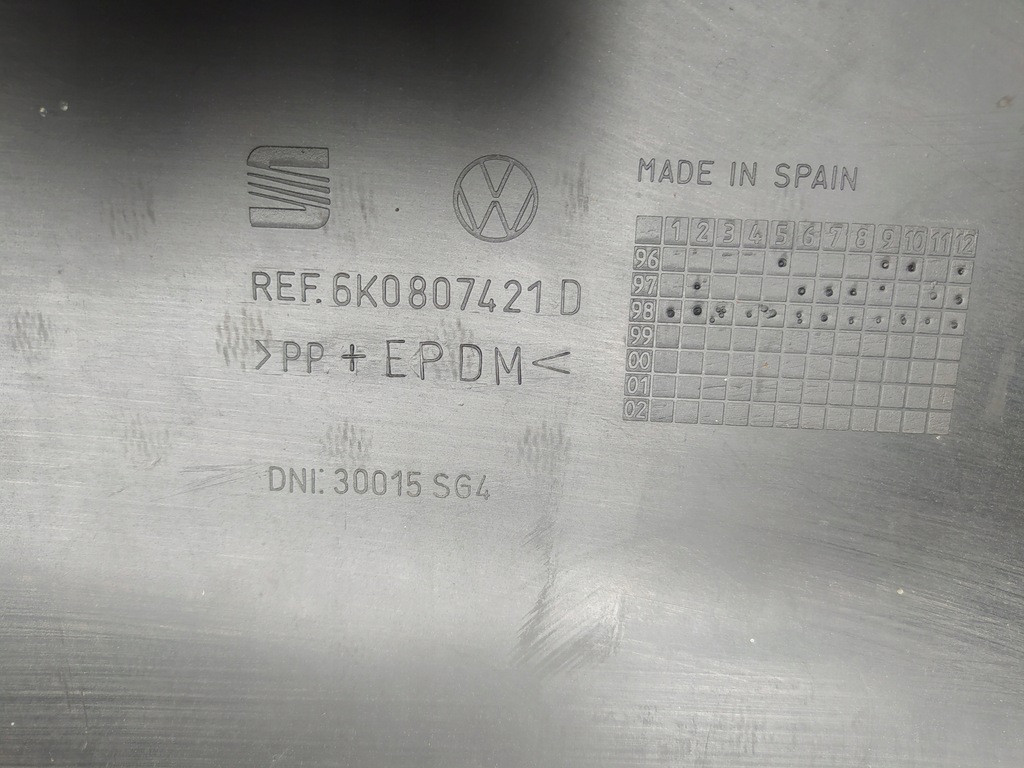 фото №11, Бампер задняя задний - cordoba polo kombi