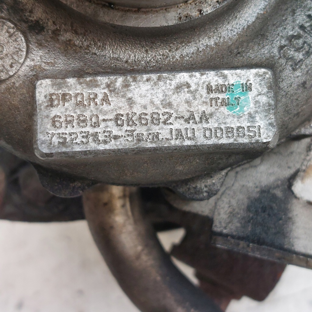 фото №8, Jaguar s-type 2,7d турбіна + колектор 752343-3