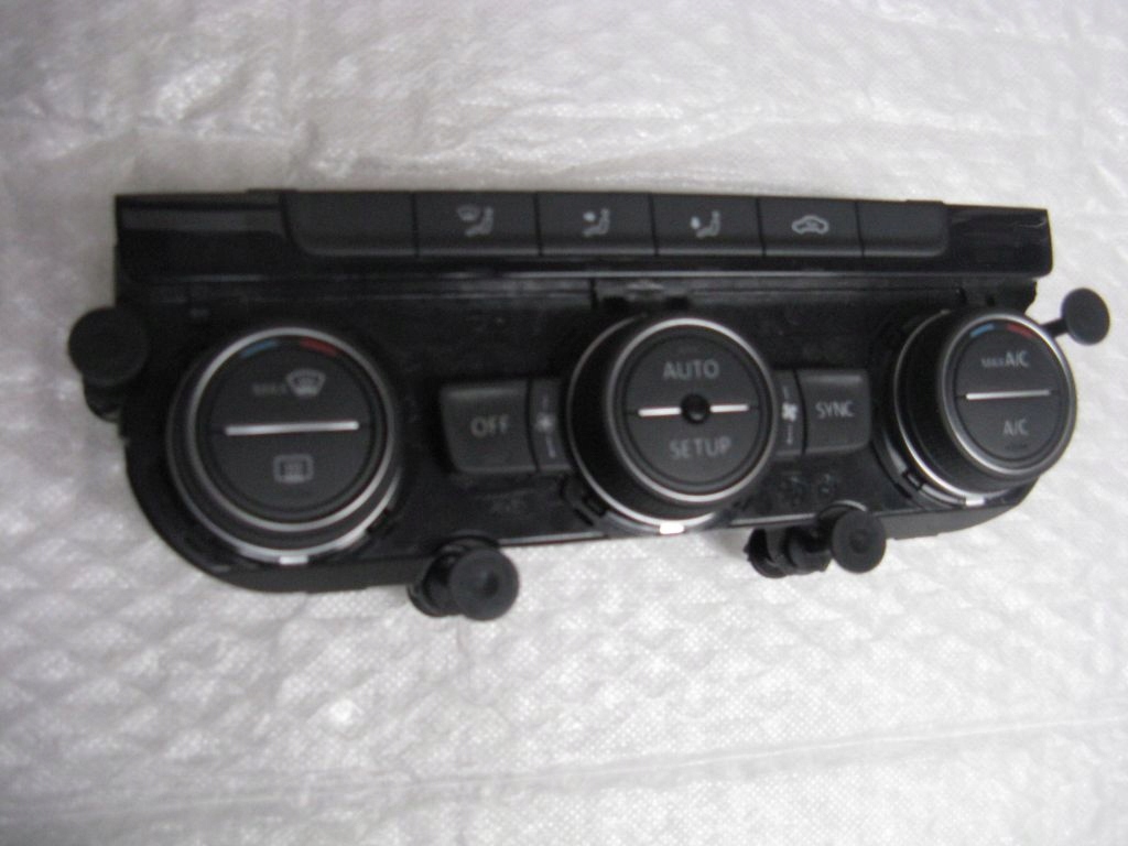 фото №1, Панель кондиціонера vw 5g0907044t блок керування повітропровід